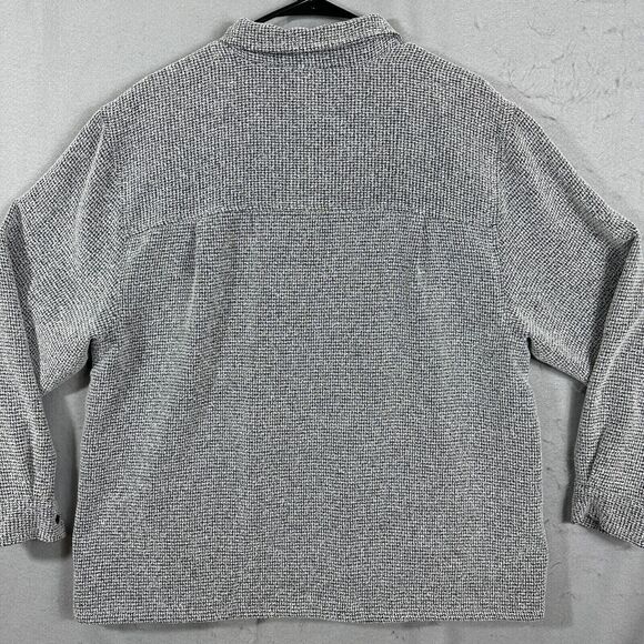 CJ Banks Womens Zip Up Coat Gray Collar Long Sleeve Plus Size 16W - Picture 7 of 10